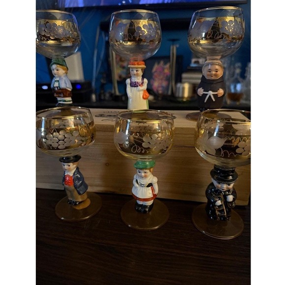 Hummel; Goebel Other - Goebel Wine Glass‎ Goblets, set of 6